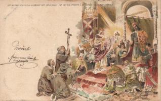 St. Stephan litho (PS-card)