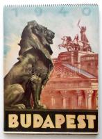 1940 Budapest - Ungarn, Kalender für das Jahr 1940, naptár, képekkel gazdagon illsuztrálva