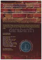 2006. 50Ft Cu-Ni "1956-os forradalom" emléklapon T:1