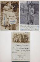 ~1910 Békéscsaba, Réthy Béla gyógyszerész és családja (Gyógyszertára a Sashoz címezve) - 7 db eredet...