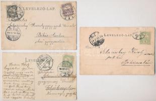 ~1910 Békéscsaba, Réthy Béla gyógyszerész és családja (Gyógyszertára a Sashoz címezve) - 7 db eredet...