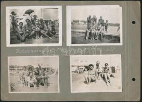 1929 Felvételek Balatonalmádiból, strand, hajózás, Margitszigetről, csónakkirándulás a Dunán, stb., ...