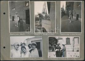 1929 Felvételek Balatonalmádiból, strand, hajózás, Margitszigetről, csónakkirándulás a Dunán, stb., ...