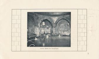 cca 1930 Kaiserbad / Császárfürdő Budapest ismertető prospektus, német nyelvű, 28p
