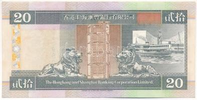 Hongkong 1994. 20$ T:III szép papír Hong Kong 1994. 20 Dollars C:F fine paper
Krause P#201