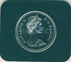 Kanada 1973. 1$ Ag "Királyi lovas rendőrség" T:P Eredeti díszdobozban!