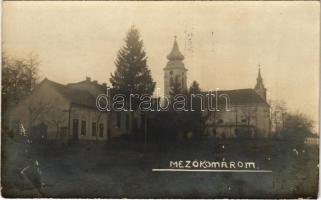 1928 Mezőkomárom, templomok. photo