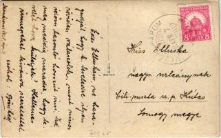 1928 Mezőkomárom, templomok. photo