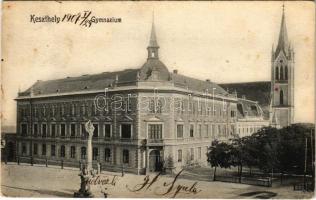 1907 Keszthely, gimnázium. Kampmann & Co. (fl)