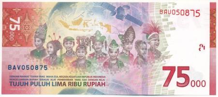 Indonézia 2020. 75.000R "A függetlenség 75. évfordulója" emlékkiadás T:I Indonesia 2020. 7...