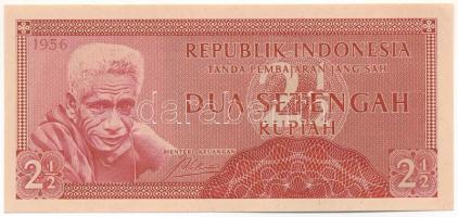 Indonézia 1956. 2 1/2R T:I- Indonesia 1956. 2 1/2 Rupiah C:AU Krause P#75