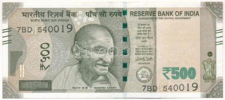 India 2018. 500R T:III India 2018. 500 Rupees C:F Krause P#114