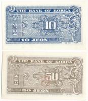 Dél-Korea 1962. 10j + 50j T:I-
South Korea 1962. 10 Jeon + 50 Jeon C:AU
Krause P#28, P#29a