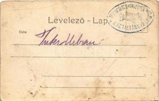 Budapest I. Déli vaspálya Igazgatósági palotája, Déli vasútállomás, tehervagon / Südbahn-Directionsg...