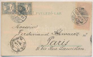 1900 Pozsony, Pressburg, Bratislava; Palugyay Zöldfa szálloda, Palugyay ligeti kávéháza, Palugyay Ja...