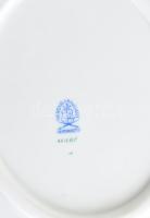 Herendi Apponyi mintás porcelán tál, kézzel festett, jelzett, hibátlan, 27×21 cm