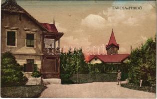 1920 Tarcsa, Tarcsafürdő, Bad Tatzmannsdorf; nyaraló. Gustav Löwy & Testvére kiadása / spa, villa (EK)