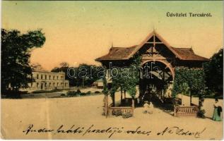 1919 Tarcsa, Tarcsafürdő, Bad Tatzmannsdorf; Batthyány szálloda, vendéglő / hotel, restaurant, spa (EK)