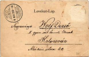 1899 (Vorläufer) Selmecbánya, Schemnitz, Banská Stiavnica; Szentháromság szobor, bor és sörcsarnok. ...