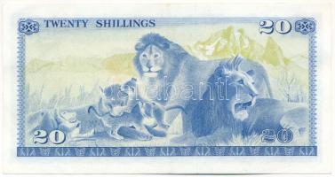 Kenya 1978. 20Sh T:I- Kenya 1978. 20 Shillings C:AU Krause P#17