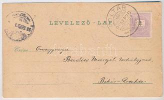 1898 (Vorläufer) Losonc, Lucenec; Gácsi utca, Tanítóképezde, Kaszárnya, Jégpálya, Losonczi fürdő. Sc...