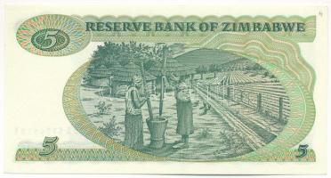 Zimbabwe 1983. 5$ T:I-
Zimbabwe 1983. 5 Dollars C:AU
Krause P#2