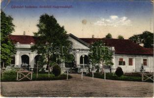 1923 Szobránc-gyógyfürdő, Kúpele Sobrance; nagyvendéglő. Friedman Móritz kiadása / grand restaurant (EK)