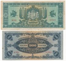 1946. 10.000MP + 1946. 100.000MP + 1946. 10.000.000MP + 1946. 100.000.000MP mind "Budapesti Ére...