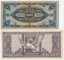 1946. 10.000MP + 1946. 100.000MP + 1946. 10.000.000MP + 1946. 100.000.000MP mind "Budapesti Ére...