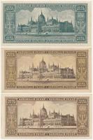 1946. 100.000.000P (2x) + 1946. 100.000.000MP mind "Értékjegy - Magyar Éremgyűjtők Negyedik Ván...