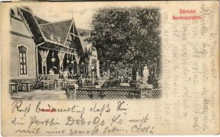 1909 Kovácspatak, Kovacov; Vendéglő / restaurant (EK)