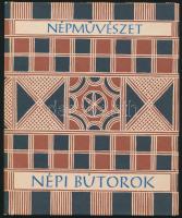 Domanovszky György: Népi bútorok. Népművészet. Bp., 1964, Képzőművészeti Alap. Egészoldalas fotókkal illusztrálva. Kiadói kartonált papírkötés,