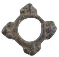 Kelta Birodalom Kr.e. IV-II. század Gyűrűpénz Br (3.35g) T:3
Celtic Empire 4th-2nd Century B.C. Bro...