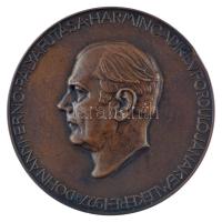 Reményi József (1877-1977) 1927. Dohnányi Ernő pályafutása harmincadik évfordulójának emlékére / 1897-1927 kétoldalas, bronz emlékérem (65mm) T:1
