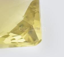 Citrin, vegyes csiszolás, téglalap forma 24,6 cts 20x15 mm