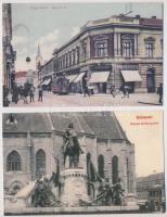 8 db MODERN erdélyi reprint képeslap próbanyomatokkal: Nagyvárad, Kolozsvár, Torockó, Nagyszeben / 8...