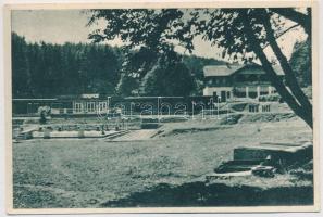 Maroshévíz, Oláhtoplica, Toplita, Toplica; Bánffy-fürdő, úszómedence / Baile Banffy, Bazinul / spa, swimming pool (ázott / wet damage)