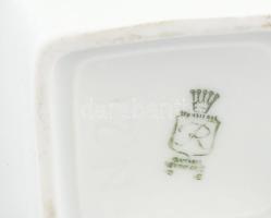 Német dizájn porcelán váza, jelzett, hibátlan, m: 21 cm