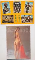 10 db MODERN erotikus és meztelen képeslap / 10 modern erotice and nude postcards