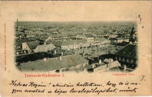 1899 (Vorläufer) Temesvár, Timisoara; Gyárváros I. Králicsek Béla kiadása / Fabric (szakadás / tear)