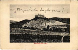 1913 Krasznahorkaváralja, Krásnohorské Podhradie; Vár. Fuchs József kiadása / Hrad Krásna Horska / castle (EK)