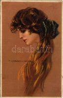 1921 Hölgy / Lady. 281-4. s: T. Corbella (EK)