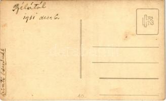 1931 Magyar cserkészfiú / Hungarian scout. photo