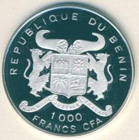 Benin 1995. 1000Fr Ag "Olimpia-futás" T:PP Csak 15.000db!