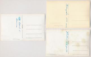 9 db második világháborús eredeti katonai fotó az orosz frontról Ukrajnából, lengyel vasútállomás / ...