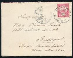 1916 Hornyay Ödön (1856-1937) kir. törvényszéki bíró Kassán, kúriai bíró autográf levele Kézdi-Kovác...