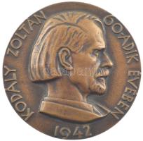 Beck Ötvös Fülöp (1873-1945) 1942. "Kodály Zoltán 60-adik évében 1942 / >Lengyel László