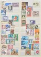 Kb 500 db osztrák bélyeg 7 lapos A4-es berakóban