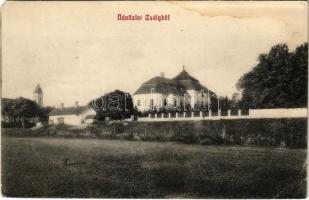 1911 Zsély, Zelovce; Zichy kastély / castle (EM)