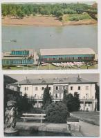 38 db főleg MODERN magyar város képeslap vegyes minőségben / 38 mostly modern Hungarian town-view postcards in mixed quality